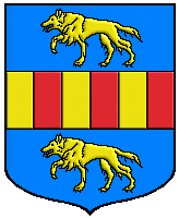 Blason de la famille de La Porte aux Loups